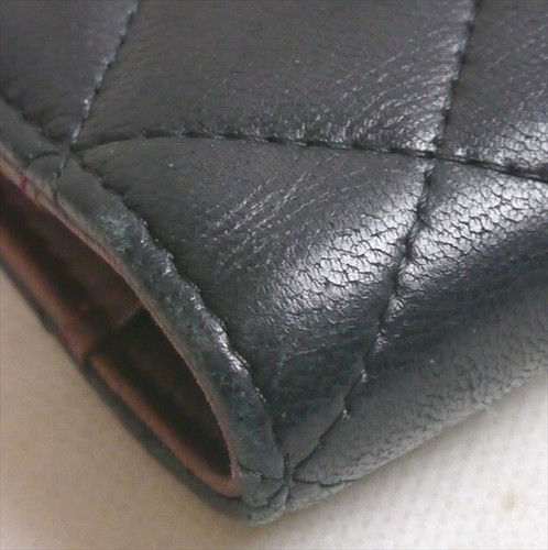 Authentic CHANEL Notebook cover Matelasse Coco Mark Leather #335 - Picture 9 of 18