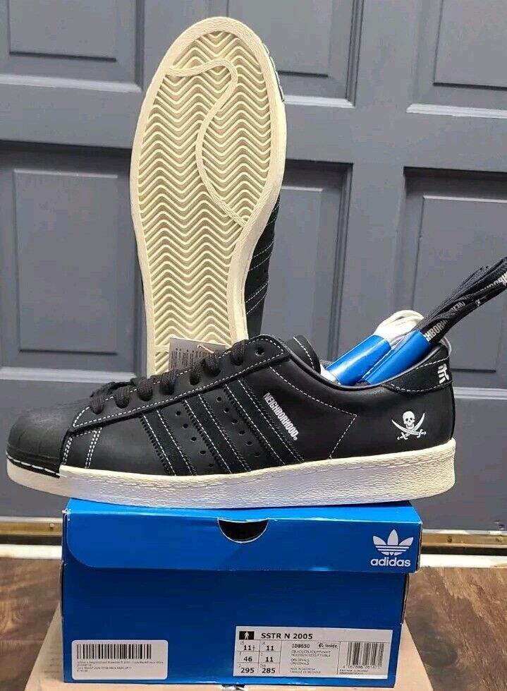 Adidas x Neighborhood Superstar 2005 | Mens Size 11.5 | SSTR Adidas x Neighborhood Superstar 2005 | Mens Size 11.5 | SSTR