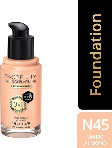 Max Factor Facefinity 3-in-1 All Day Flawless Liquid Foundation SPF 20 – Choose - Picture 23 of 43
