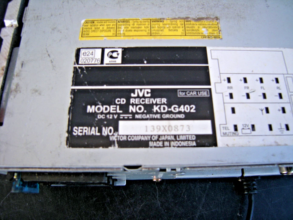 JVC Autoradio Radio CD Receiver Player MP3 KD-G402 - Bild 2 von 4