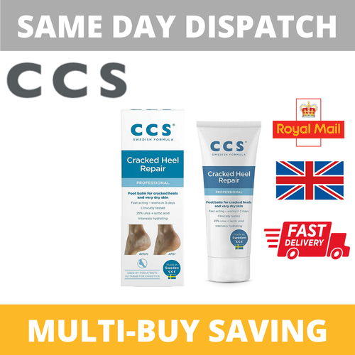 CCS Cracked Heel Repair 75ml | 25% Urea 