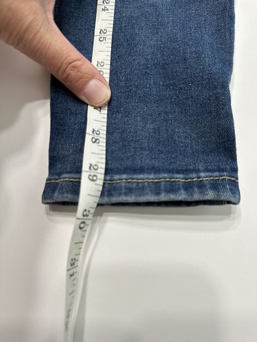 7 For All Mankind Josefina Skinny Boyfriend Distressed Girls Jeans Size 10 - Picture 3 of 7
