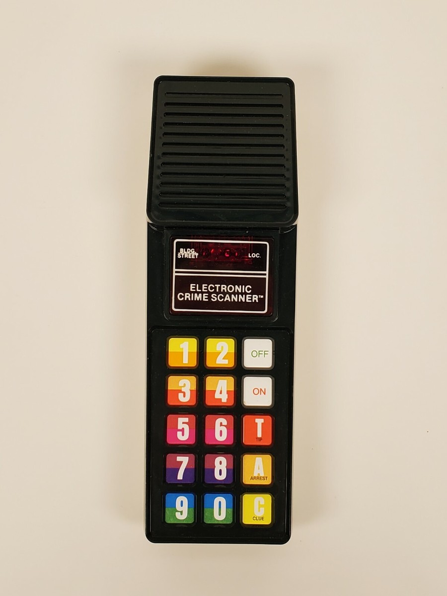 STOP THIEF Electronic Cops And Robbers Board Game 1979