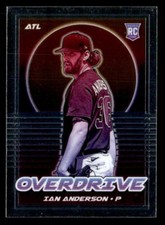 2021 Panini Chronicles #14 Ian Anderson Overdrive Rookie card