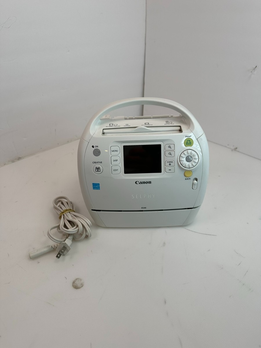 【中古】「非常に良い」Canon コンパクトプリンタ SELPHY (セルフィ) ES30 Canon Selphy ES30 Compact Digital Photo Printer (CA-ES200) no Roll