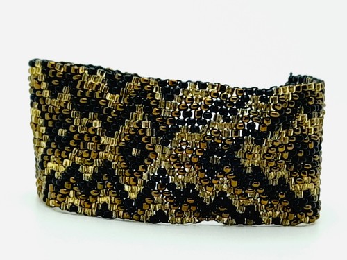 Boho style Handmade Beaded multi Seed Bead woven fashion jewelry bracelet #3 - Picture 8 of 9