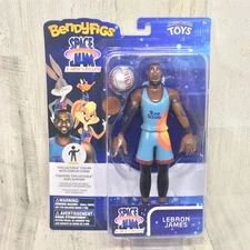 Space Jam A New Legacy Series 1 Bendyfigs 7" LeBron James Figure - NEW