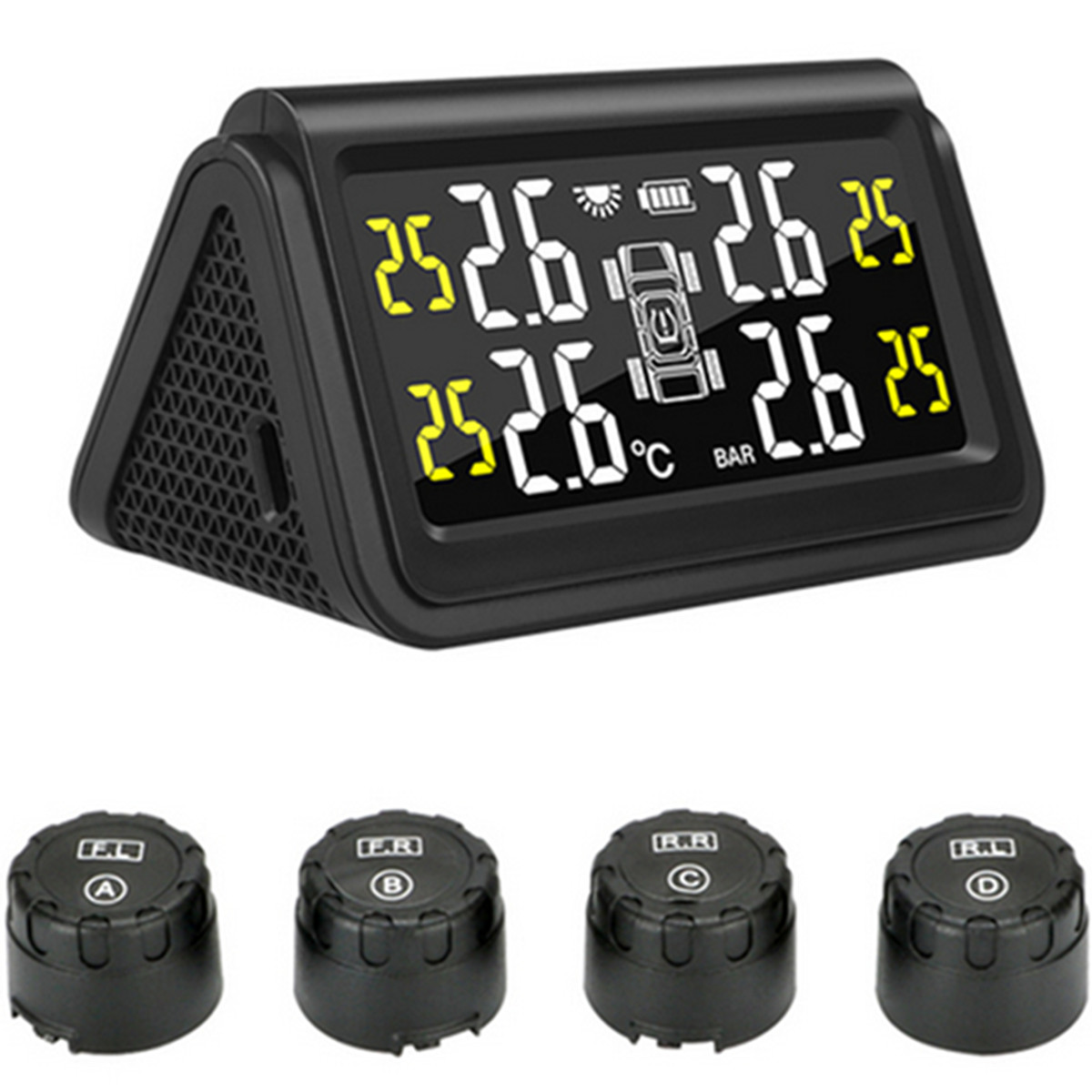 Wireless Sensor Wheel Security Alarm