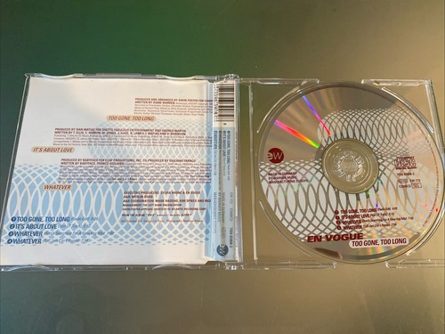 En Vogue 4 💿LOT/3 IMPORTS: Whatever, Too Gone Too Long, Don’t Let Go, Divas - Picture 3 of 5