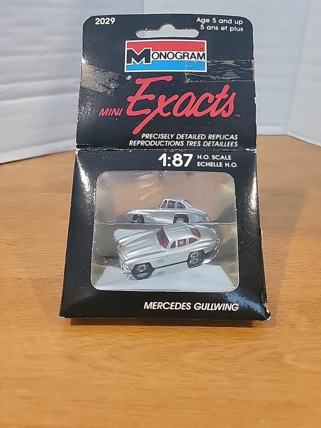 Monogram Mini Exacts 1:87 #2029 Mercedes Gullwing Vintage 1990