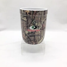 Mossy Oak 5 1/2" Crock Canister Jar Container Planter Huge Coffee Mug Camouflage
