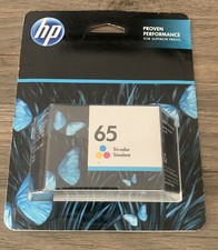 HP 65 Ink Cartridge Tri-Color Exp Feb 2023 New
