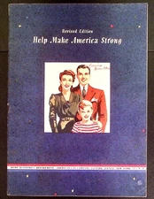 1943 WWII HELP MAKE AMERICA STRONG AMERICAN CAN COMPANY BOOKLET CANCO Z7563