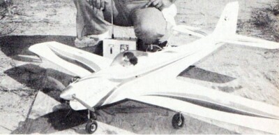 Cajun Queen RC Pattern 62'' Wingspan RC Model Airplane Printed Plans & Templates