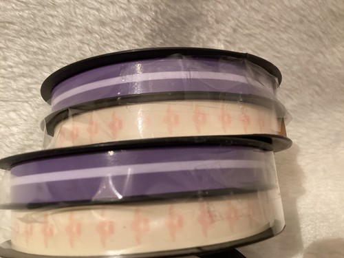 3/8" Bridgerton Ribbons ~ 3 Spools ~ 2 designs (6 & 12ft) ~ NIP ~ Bees Purple - Picture 2 of 6