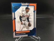 Marco Luciano 2024 Topps Tier One Blue Foil #76 /125 Giants RC Rookie