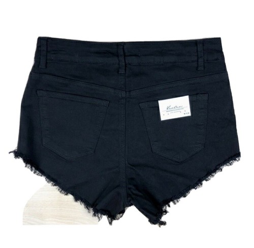 Raw Fringe Hem Denim Shorts | eBay