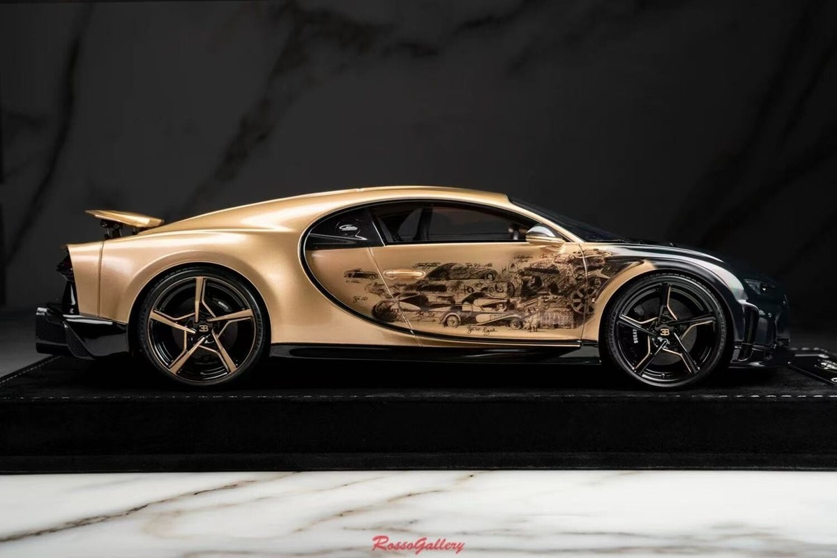 SUPER RARE* HH Model 1/18 Bugatti Chiron SS Horizon Blue LIMITED