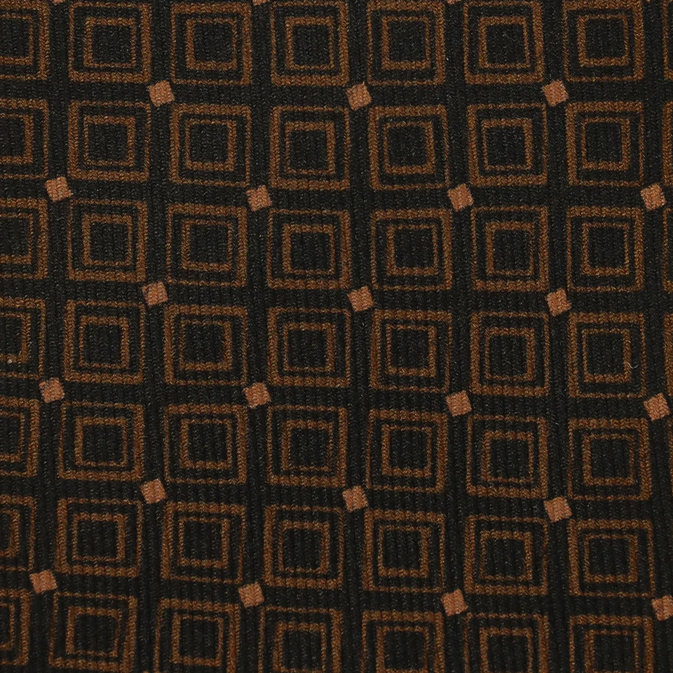 Галстук шелковый геометрический Cesare Attolini темно-коричневый (1536) - Изображение 3 из 4