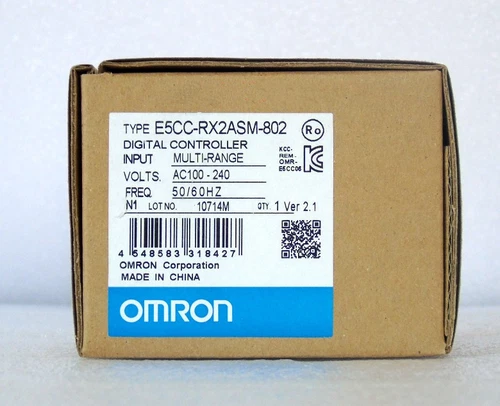 OMRON E5CC-RX2ASM-802 Temperature Controller E5CCRX2ASM802 New In Box 1PC