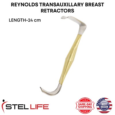 Reynolds Transauxillary Breast Retractor 31 cm Plastic Surgery Instruments