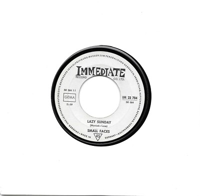 SMALL FACES - Lazy sunday
