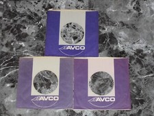 45 RECORD SLEEVES. LOT OF THREE, PURPLE AVCO.