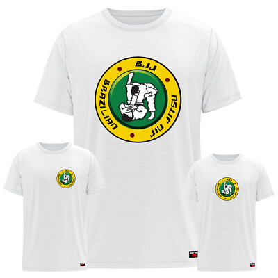 FISTFULL  Herren T-Shirt ''Brazilian Jiu-Jitsu'' Kampfsport BJJ Ringen Wrestling
