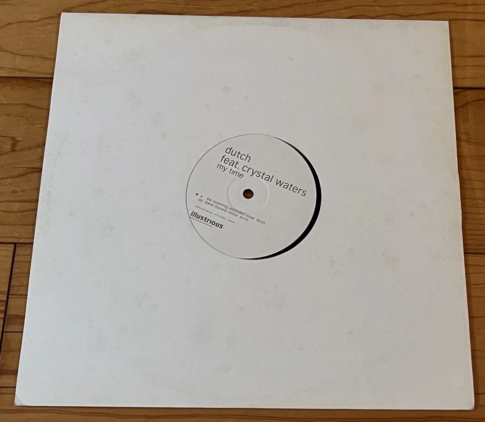 Dutch feat. Crystal Waters | My Time | 12" Vinyl | Scumfrog | Steve Murano - Bild 1 von 3