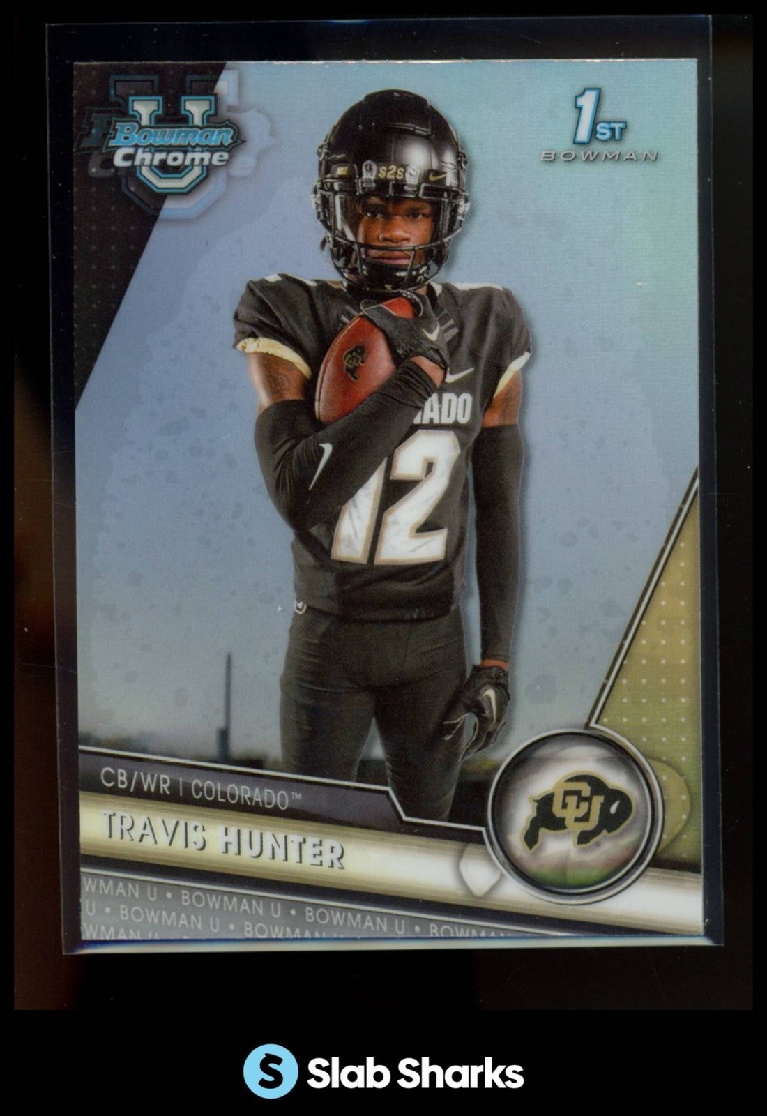 2023 BOWMAN UNIVERSITY CHROME #36 TRAVIS HUNTER REFRACTOR