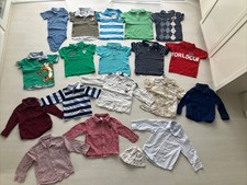 86 92 Kleiderpaket Jungen Sommer T-Shirts Pol...