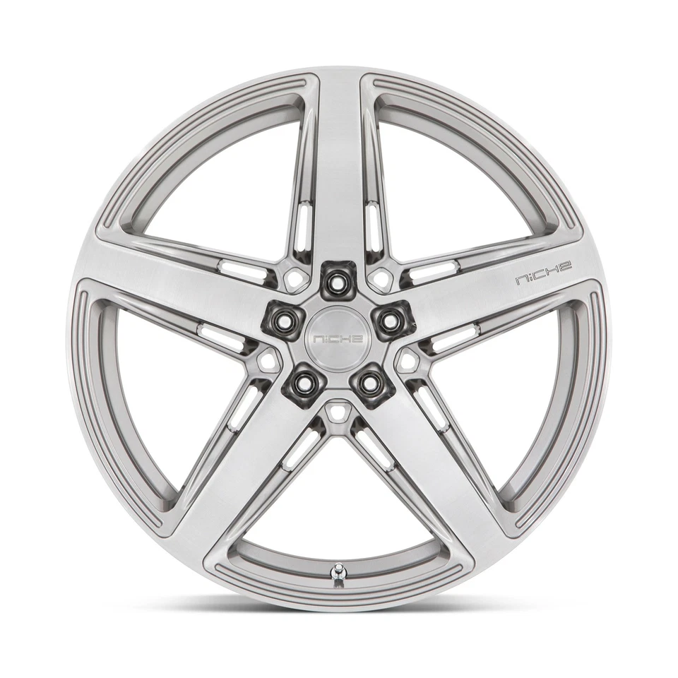 Rueda transparente Niche M270 Teramo 20x9 5x120 antracita cepillada tinte facial 20" 35 mm Foto 3 de 4