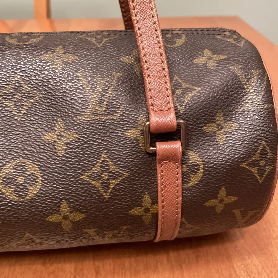 Bolso Louis Vuitton Vintage Papillon en muy buen estado usar ribete de cuero - Imagen 2 de 4