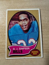 1970 Topps OJ Simpson #90 Rookie Card RC Buffalo Bills HOF Football VG. rookie card picture