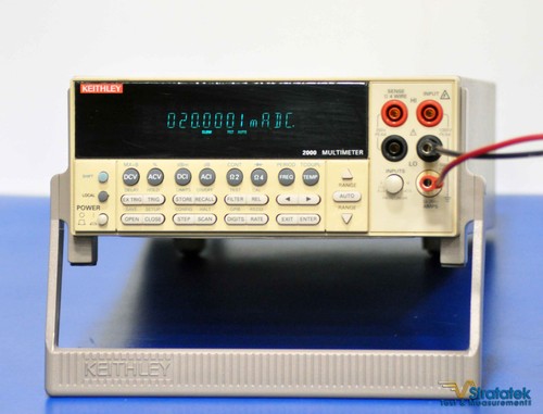 Keithley 2000 Multimeter 6,5 Digit NIST Calibrated 6 1/2 DMM
