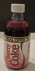 VINTAGE 80's CHERRY COKE 19 CENT TRIAL OFFER 10oz FOAM LABEL BOTTLE Unopened