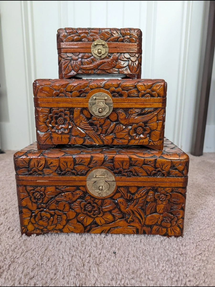 Wooden Vintage Original Antique Chinese Boxes for sale | eBay