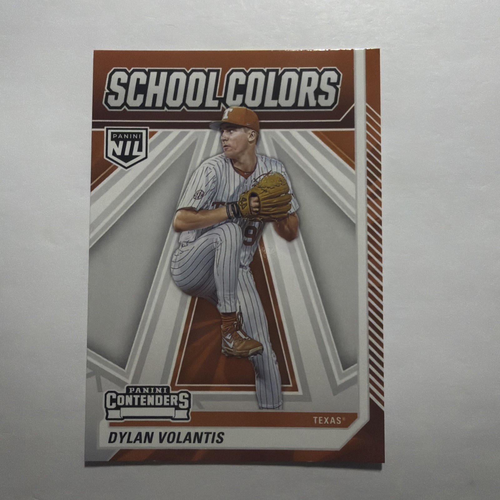 2025 Panini Nil University of Texas - School Colors Dylan Volantis #2 (RC)