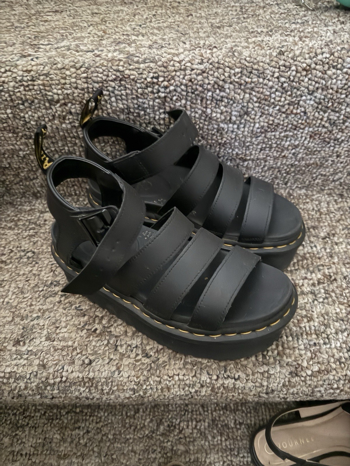 Dr. Martens Women's Platform Sandals Size 7, Fast Shipping Lightly Used