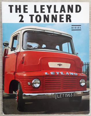 Leyland 2 Tonner Prospekt 19768 - LKW Lastwagen BL