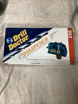 Drill Doctor 250 Drill Bit Sharpener Works Great Made in USA, with Box M15