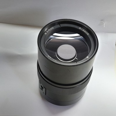 Vintage 3M-6A Russian 6.3/500 clean telephoto Mirror functional lens