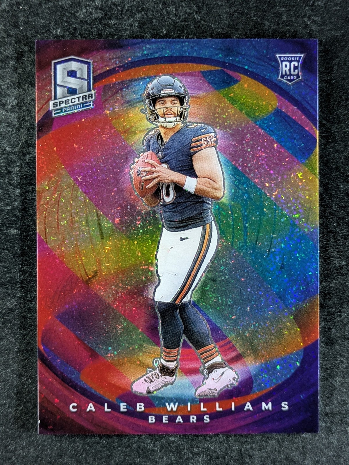 2024 Panini Spectra CALEB WILLIAMS RC Color Sphere SSP Rare Bears #CS-CWS
