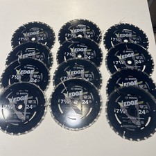 12 Bosch Saw Blade DCB724 Edge 7.25 Inch 7-1/4" 24 Teeth Lot of 12 blades
