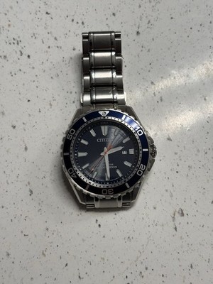 Citizen Eco Drive Dive Watch (ref BN0191-55L) 200m Blue Dial
