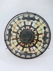 Vintage Tiffany Style Stained Glass Ceiling Light Shade Bowl 5Lb Floral