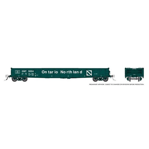 Góndola Rapido Trains 050053 HO Ontario Northland 52'6" (paquete de 6) | Zustand: New