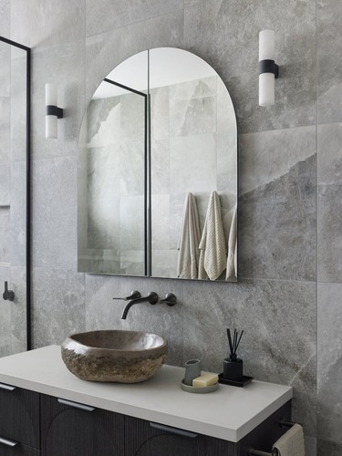 Made by Mayfair Luella 2 Light Wall Bracket in Matte Black with Spanish Alaba... - Picture 8 of 13