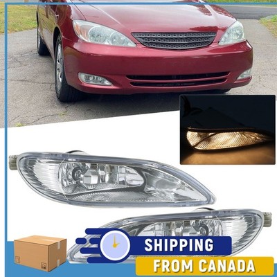 Ships From Canada Fog Light Front Lamps For Toyota Camry 02-04/Corolla 05-08
