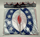 American Flag 4Th of July Tablecloth  Patriotic  Table Cloth - 52" X 108"